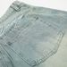 American Vintage Washed Denim Scimitar Men's Punk Three-Dimensional Deconstructed Design Wide-Leg Loose Long Pants_mkmklike.com