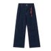 Retro Denim Raw Color Drawstring Design Jeans For Men And Women Clean Fit Loose Casual Straight Leg Jeans For Couples_mkmklike.com