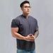 Men's Quick Drying Short Sleeved Sports T-Shirt Style Tapered Cuffs Muscular Look Fitness Running Training Top_mkmklike.com