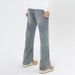 Nordmann Vintage Washed Retro Jeans For Men, Autumn Winter Style, Cool And Versatile Casual , American Style Loose Straight_mkmklike.com