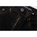 MKSN Men's Non-Fading Raw Denim Jeans Cleanfit Straight Fit Pants With Faux Horsehair Back Pocket Design Slimming Trousers_mkmklike.com