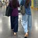Petite Women's Wide Leg Jeans Cotton Linen Blend Summer Thin Japanese Style plus Size Cropped Pants 2026 Fashion Trend_mkmklike.com