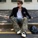 Camouflage Patchwork Ripped Jeans 2025 New Style Street Fashion Design, Loose Straight Leg Pants For Men_mkmklike.com