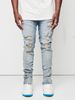 Suitable For All Seasons Slim Fit Ripped Skinny New Men's Painted Jeans_mkmklike.com