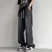 Men's Vintage Straight Leg Jeans – Classic Loose Fit Denim Pants | Washed Cotton | Summer Casual Wear (S-3xl)_mkmklike.com