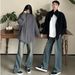 Nordmann American Retro Jeans For Men, Spring And Autumn Style, High-End Feel, Wide-Leg Long Pants, Straight Loose Fit, Trendy_mkmklike.com