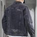 Loom Autumn Embroidered Jacket For Men Korean Style Trendy Loose Slim Fit European And American Street Stand Collar Denim_mkmklike.com