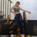 Women's Harajuku plus Size Trousers Jazz Dance Punk Style Chain Detail Heavy Duty Street Hip Hop Pants_mkmklike.com