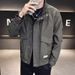 Autumn Winter 2024 New Men's Jacket Trendy Brand Cool Workwear Stand Collar Hot Selling_mkmklike.com