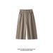 American Retro Denim Cropped Pants, Summer Pure Cotton Unisex Trendy Straight Shorts, Casual Versatile Mid-length Pants_mkmklike.com