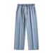 Men's Loose Straight Jeans - Spring/Summer Thin Casual Trousers (American High Street Style)_mkmklike.com