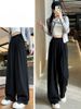 K Jeans Women's New High Waisted And Relaxed Straight Leg Pants That Look Slim And Wide Legged_mkmklike.com