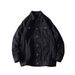 2025 Denim Men's Spring And Autumn New Trend Casual Functional Black Jacket Korean Version Workwear Top_mkmklike.com