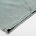 American Vintage Washed Denim Scimitar Men's Punk Three-Dimensional Deconstructed Design Wide-Leg Loose Long Pants_mkmklike.com