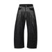 Men's Clothing High Street Washed Loose Wide Leg Pearl Full Diamond Stacked Jeans_mkmklike.com