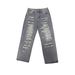 Men's Slim Straight Dark Denim Jeans – Classic Blue Wash (XL-3XL, Mid-Rise, Stretch Comfort)_mkmklike.com