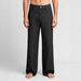 Men's Clothing Black Striped Straight-Leg Jeans – Oversized Relaxed Fit Denim Pants For Men_mkmklike.com
