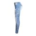 Women's Clothing Ripped Slim Fit Stretch Small Feet Lead Jeans _mkmklike.com