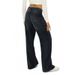 Vintage Washed High-Waisted Relaxed Straight Leg Jeans For Women - Distressed Cat Whisker & Monkey Whisker Design - Comfortable Cotton Denim_mkmklike.com