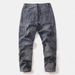 Men's Distressed Denim Jeans - Straight Leg Vintage Washed Ripped Casual Pants For Men Versatile Straight Cut_mkmklike.com