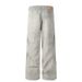 Men's Clothing Distressed Dirty White Jeans Men And Women Loose Deconstructed Design Straight Washed Wide Leg Pants_mkmklike.com