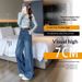 Clair Wide-Leg Jeans For Women Spring And Autumn 2025 New Loose Fashionable Design Super Popular Retro Flared Straight Pants_mkmklike.com