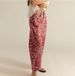Women's Loose Fit Denim Jeans Floral Print Cropped Wide Leg mid Waisted Y2K Style Autumn Winter Fashion_mkmklike.com
