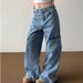 Utility Cargo Wide-Leg Jeans – High-Waisted Hip-Hop Denim Pants With Multi-Pockets For Men & Women High-Waisted Comfort_mkmklike.com