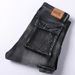 Retro Multi Pocket Climbing Sport Outdoor Jeans Men's Loose Straight Tube Comfortable Large Size Jeans_mkmklike.com