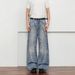Men's Straight Leg Jeans Autumn Style American Retro Washed High Street Versatile Loose Fit Jeans Factory Direct Sales_mkmklike.com