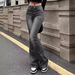 Women's Clothing Retro Flared Jeans Straight Loose Design Niche Casual Pants_mkmklike.com