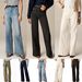 High-Waisted Flared Jeans – Wide-Leg Loose Fit Denim Pants For Women (Dark Blue/Light Blue/Dark Gray, S-XL)_mkmklike.com