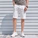Men's Clothing Fashion Solid Color Denim Shorts Men's Casual Ripped Pants Washed Beach Pants Brushed Shorts Men_mkmklike.com