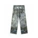 ACNE Design Style Full Print Heavy-Duty Destroyed Jewelry Chain Loose Flared Straight-Leg Jeans_mkmklike.com
