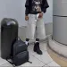 Men's Jeans Men Wide Leg Calf Length Trousers Vintage Mid Waist Washed Diamonds Distressed Pockets Denims Streetwear_mkmklike.com