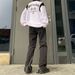 Nordmann European And American High Jeans For Men, Straight Leg, Loose Zipper Design, Niche Hip Hop Street Style Pants_mkmklike.com