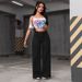 High Waisted Slimming Loose Straight Leg Jeans Multi Color Women's Trendy Casual Floor Length Denim_mkmklike.com
