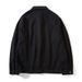 S005 Spring And Autumn Black Large Trendy Plus Size Men's Denim Jacket Stretch Workwear Long Sleeve American Style_mkmklike.com