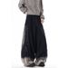 American Retro Old Splicing Burr Rivet Jeans Men's Deconstruction Style Niche Wide-leg Scimitar Pants_mkmklike.com