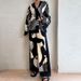2026 European And American Personality Graffiti Casual Shirt Turn-down Collar Long Sleeve Fashion Women's_mkmklike.com