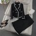 Women's Clothing tweed fishtail skirt suit fashionable temperament professional suit formal wear_mkmklike.com