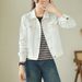 Women’s Clothing New Heavy Duty Diamond Rivet Denim Jacket Women's Long Sleeved Korean Style Loose Slim Fashion Jacket_mkmklike.com