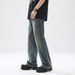 Unisex Vintage Flared Jeans With Fleece Lining – Clean Fit Retro Bell Bottoms For Men & Women (XS-3XL)_mkmklike.com