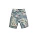 Men's American Style Cargo Shorts Summer Thin Straight Leg Jeans Loose Fit Trendy Brand Patchwork Five Point Pants New Style_mkmklike.com