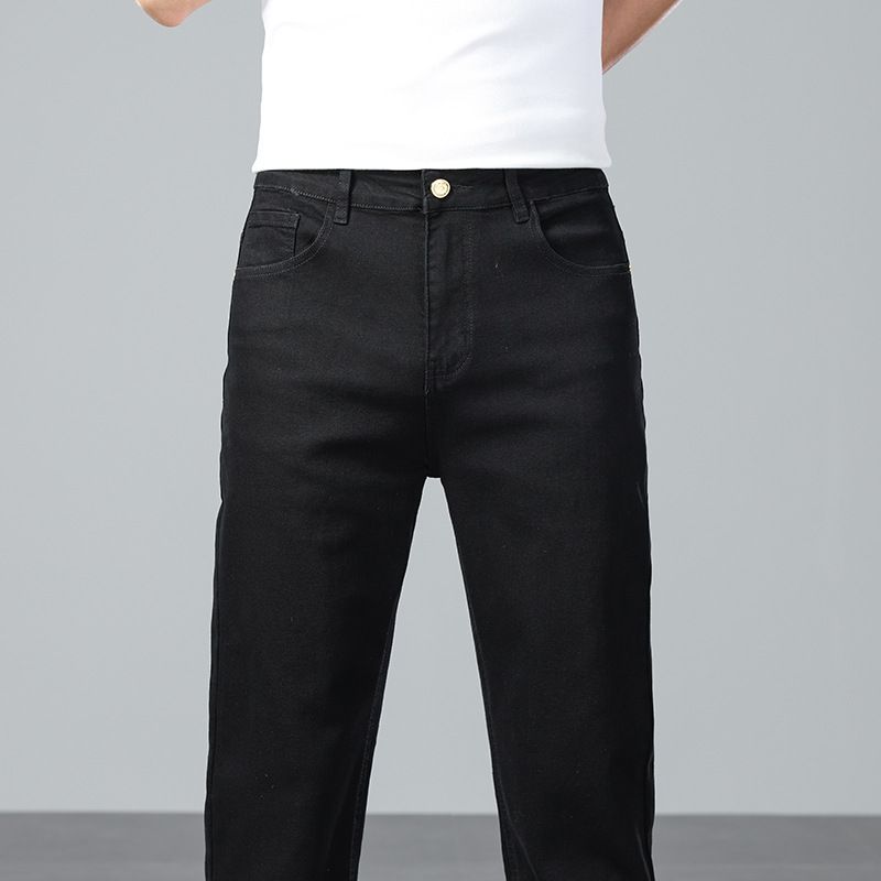 Men's Clothing Spring And Summer Korean Version Foreign Trade Wholesale Cotton Stretch Trousers Men's Popular Nine Point Men's Pants Men's Clothing_mkmklike.com