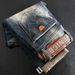 Men's Clothing Distressed Jeans Slim Fit Straight Elastic Vintage Distressed Slim Straight Jeans With Stretch Washed Retro Style Comfortable Trousers_mkmklike.com