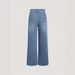 Women's Clothing Diagonal Zipper Jeans Denim_mkmklike.com