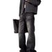 Men's Retro Distressed Black Straight Leg Jeans Spring Autumn 2026 Trendy Loose Casual Long Pants Mid Waist Cotton Trousers_mkmklike.com