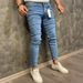 High-Quality European And American Men's Stretch Skinny Jeans Export Independent Station Classic Three Colors_mkmklike.com