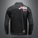 Loom Mvel Venom Men Autumn 2025 New European And American Motorcycle Jacket Stylish Slim Fit Denim Coat With Turn-down_mkmklike.com